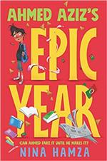 Ahmed Aziz's epic year book cover